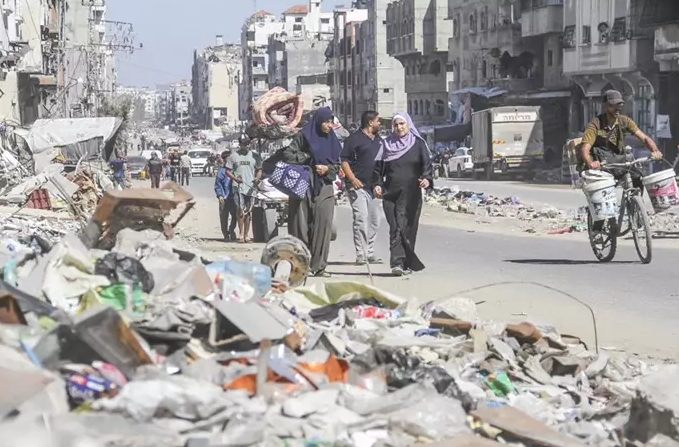 عشرة قتلى على الأقل في قصف إسرائيلي شمال غرب قطاع غزة